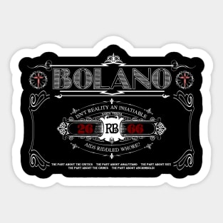 Roberto Bolano 2666 Design Sticker